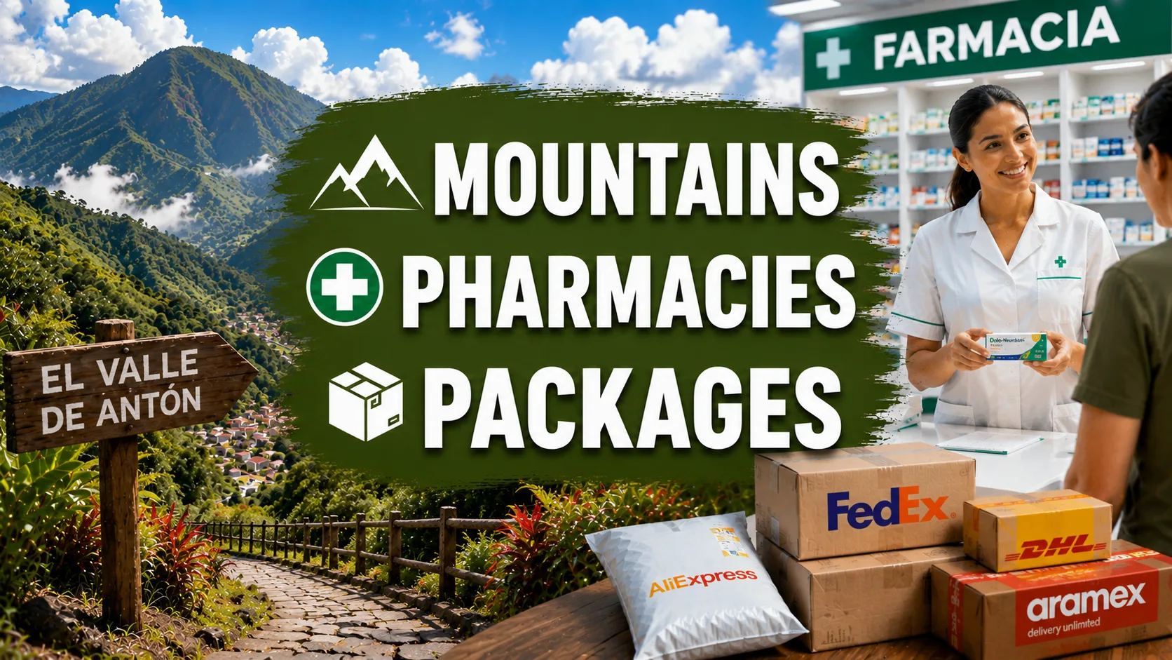 El Valle pharmacies and packages in Panama