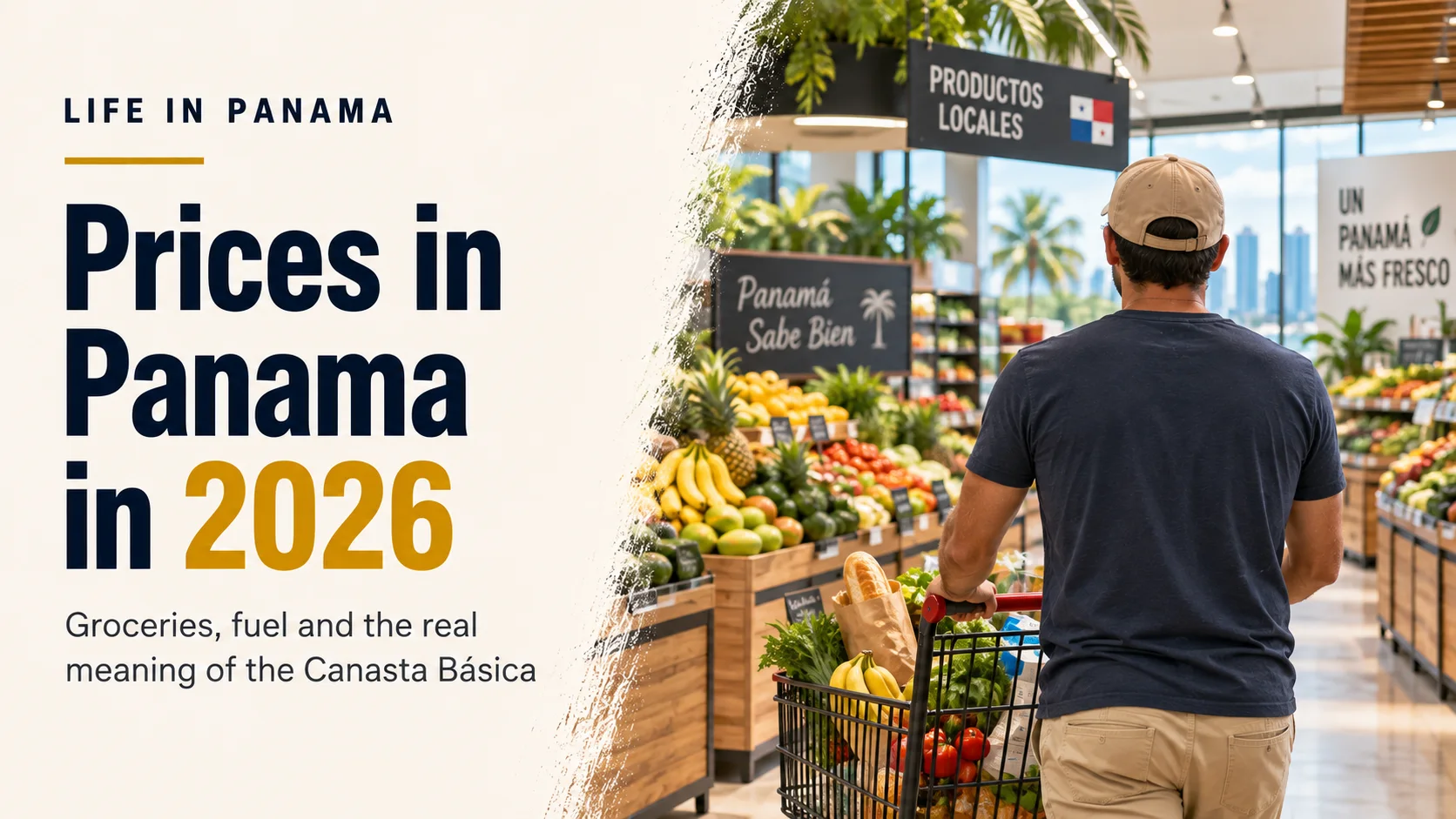 Prices in Panama in 2026: groceries, fuel and the Canasta Básica