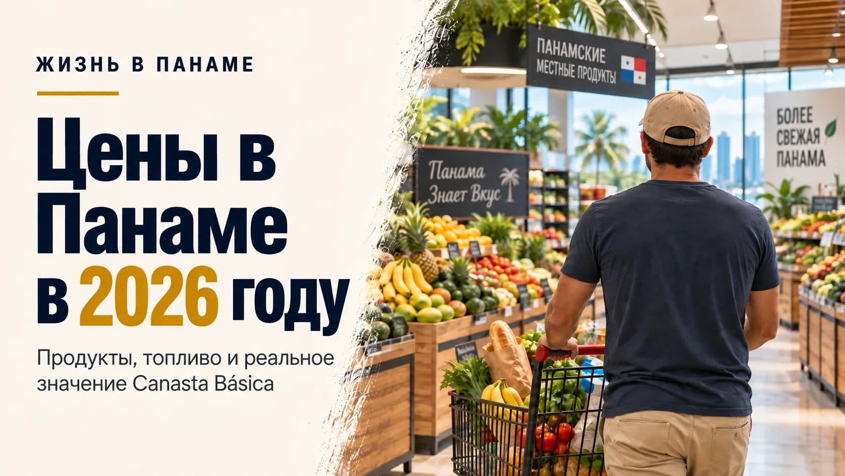 Цены в Панаме в 2026 году: продукты, топливо и Canasta Básica